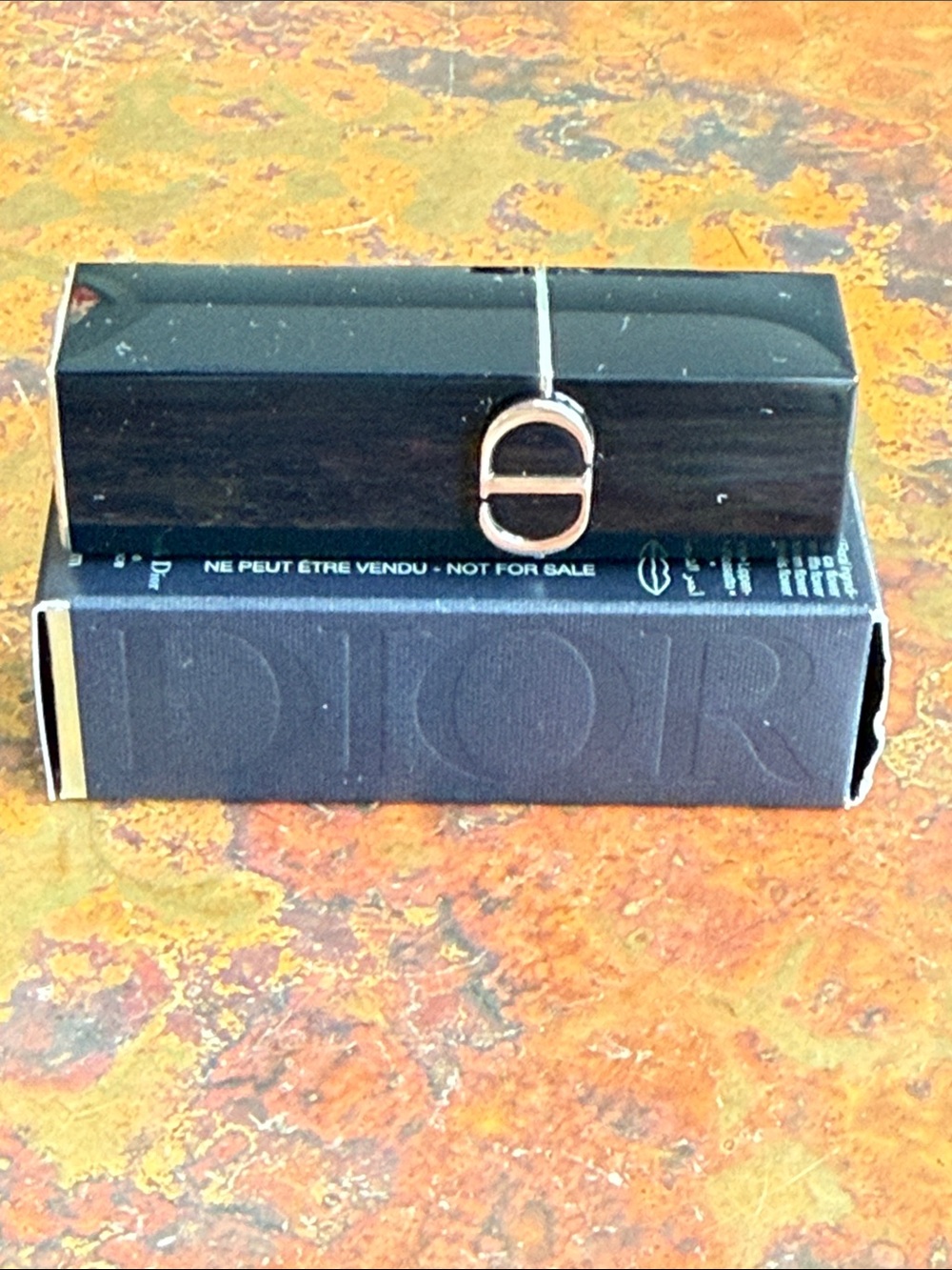 Dior Rouge Dior 100 Nude Look (rosy nude) Velvet Matte Lipstick Deluxe Mini - Picture 7 of 8